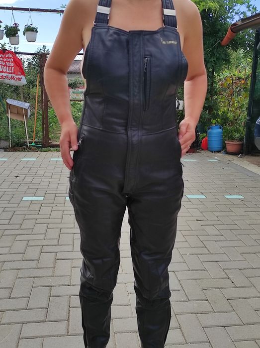 Salopete piele moto dama