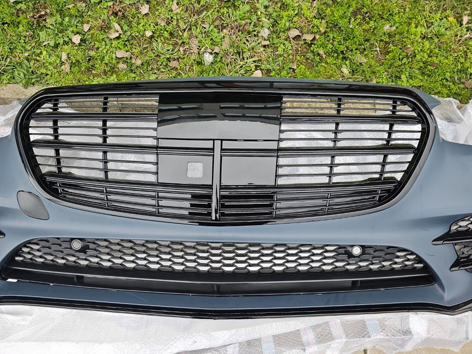 W223 решетка Mercedes ACC дистроник камера лайсна черна night package