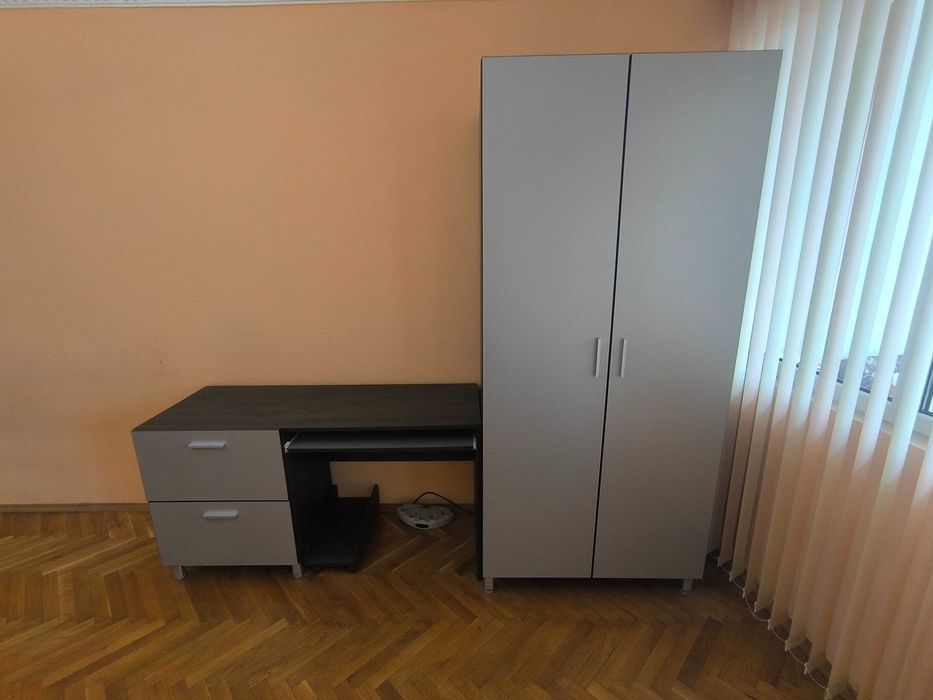 Гардероб с бюро комплект