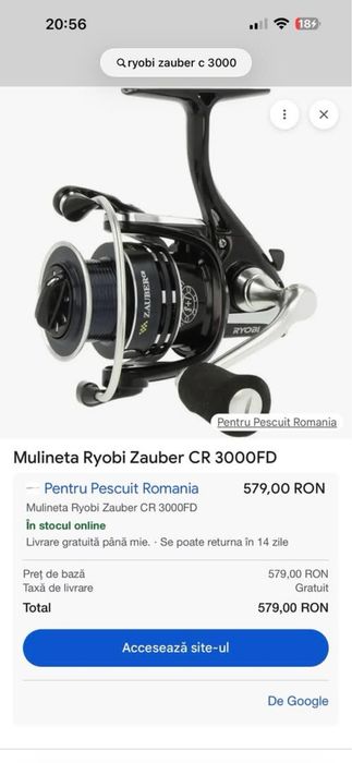 Mulineta Ryobi Zauber CR 3000FD