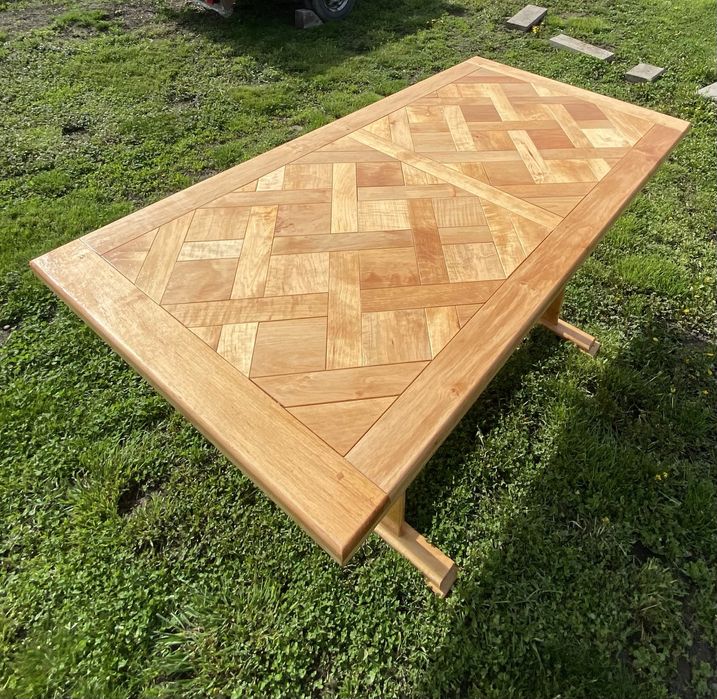 Masa terasa lemn masiv (stil Versailles)