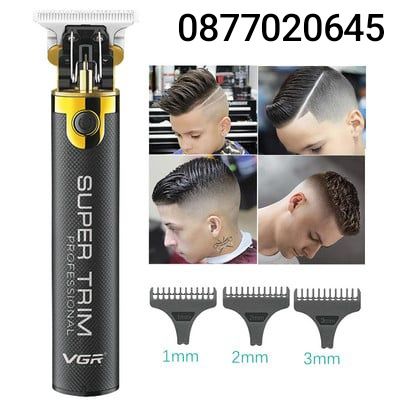 Професионална Безжична Машинка Тример за Подстригване оформяне VGR-082