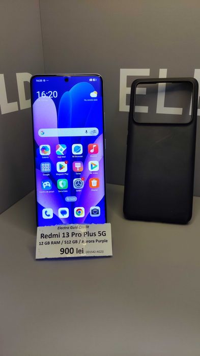 Xiaomi Redmi Note 13 Pro Plus 5G 12GB RAM/512GB/Aurora Purple/Produs impecabil! ID1542-AG2