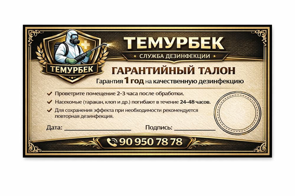 Дезинфекция от всех насекомых, вирус и бактерии.
