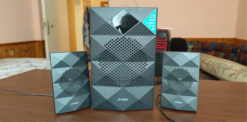 Тонколони Fenda F&D A180X, 2.1, 42W, Bluetooth, USB MP3, FM, Remote