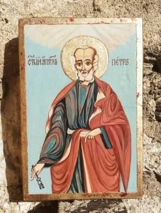 икони и картини рисувани от мен 12 бр./акрил или смесена техника