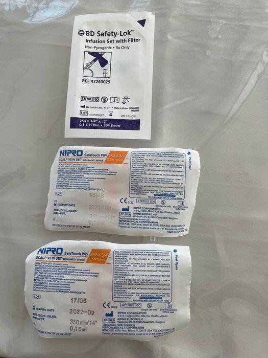 Бабочки иглы