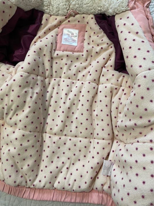 Теплая куртка для девочки