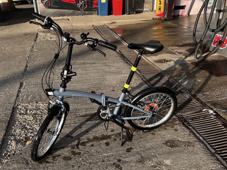 VÂND Bicicletă pliabilă Fold 120 gri
