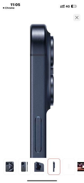 Iphone 15 pro 256 |90%|Gb Blue 2 сим карта