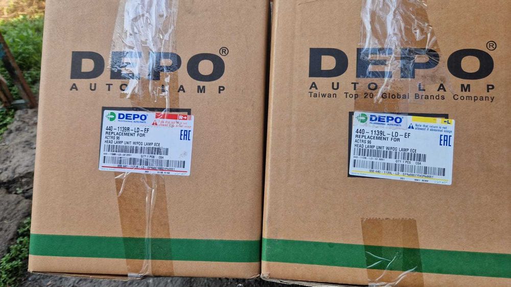 Фары на Mersedes Actros МР1