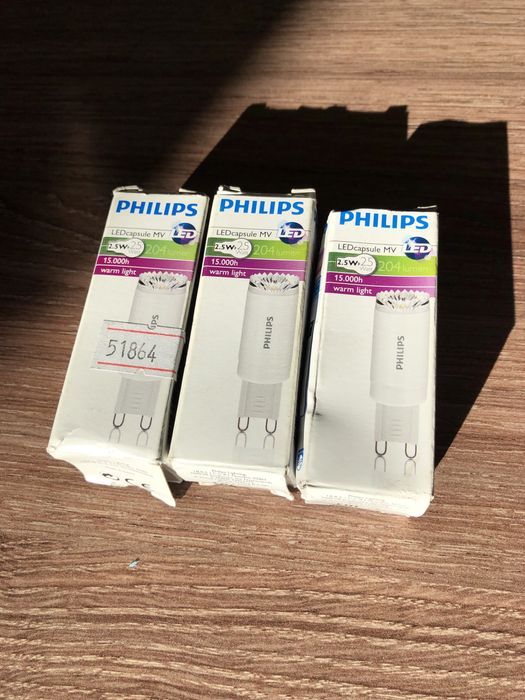 Led Philips крушки G9