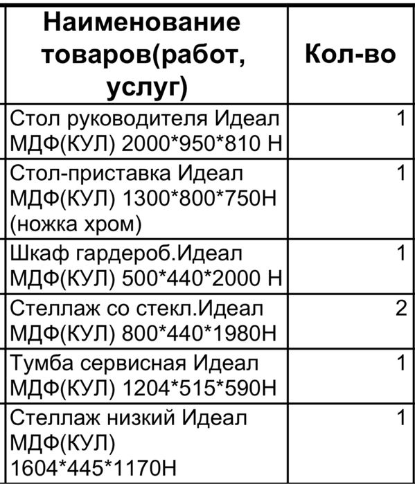 Кабинет руководителя