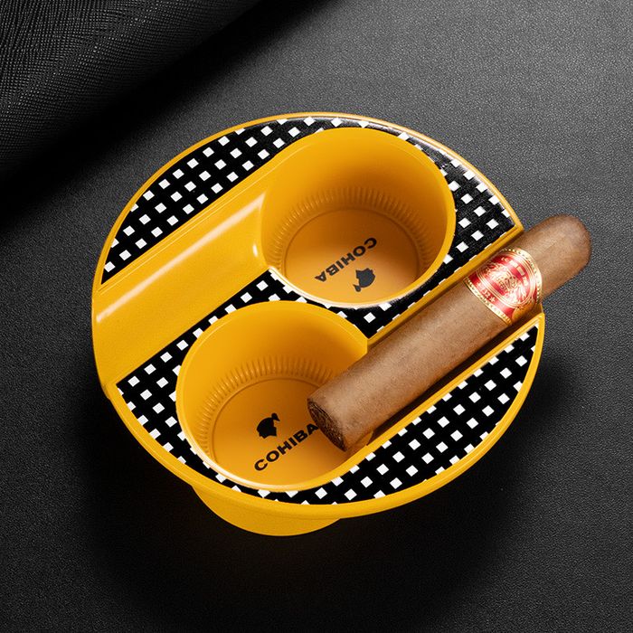 Комплект Cohiba – запалка 4 пламъка с пънч, резачка и пепелник