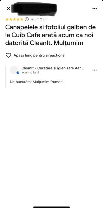 Curatare si igienizare profesionala aer conditionat
