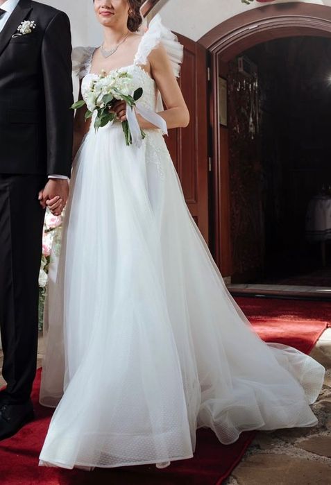 Rochie mireasă purtată doar la biserică