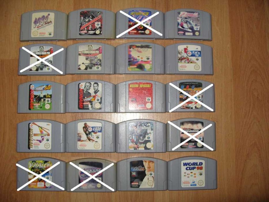 Игри за Nintendo 64 - 12.78 € / 25лв за брой