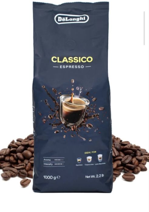 Cafea boabe DELONGHI-  1 kg-din UK