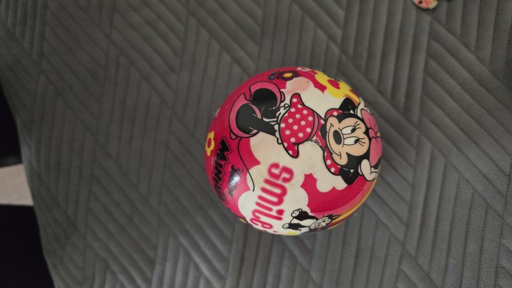 Set Minnie pentru fetițe/ Set Minnie pluș și pătură