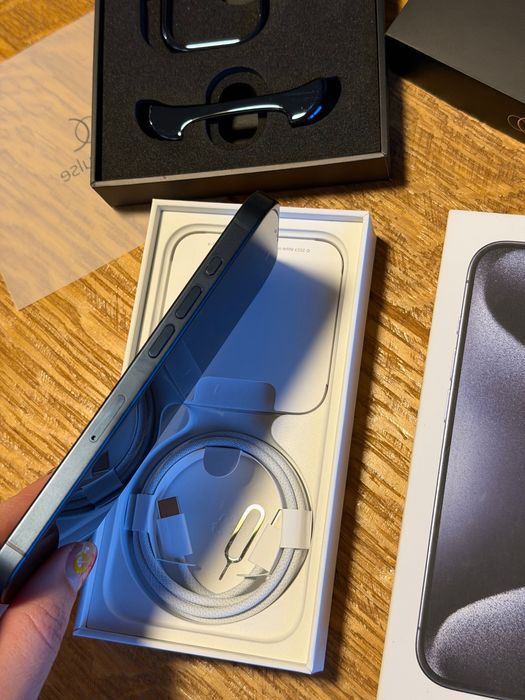 iPhone 15 Pro Blue Titanium
