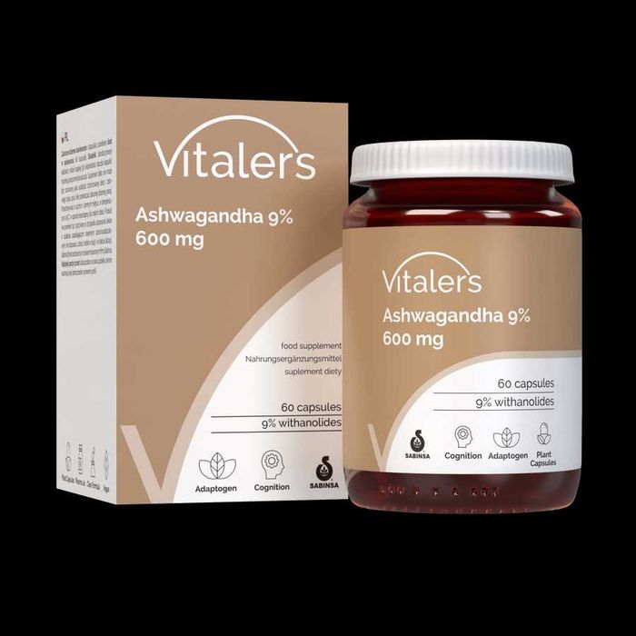 Ашваганда Vitalers | 60 капсул / 9% / 54 мг