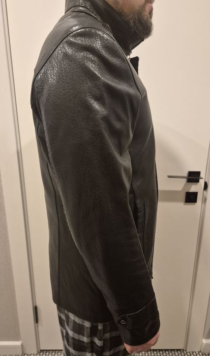 Мужская кожанная куртка
