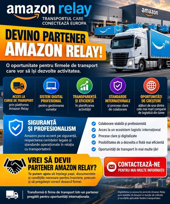 AMAZON RELAY – Mai simplu decăt pare!