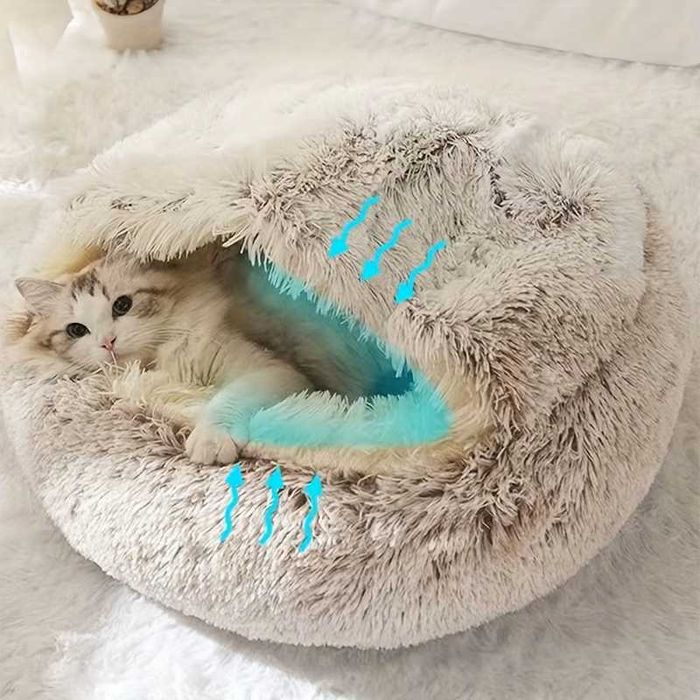 Меко котешко легло, хралупа, заслон за котки и други домашни любимци