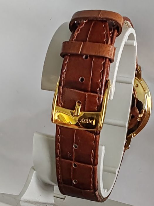 Ceas Junghans Max Bill Automatic Placat cu aur 38 mm Funcționează impecabil!
