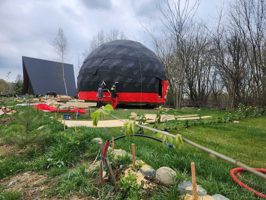Iglu, Cupola, Dom geodezic, Sfera 82 mp