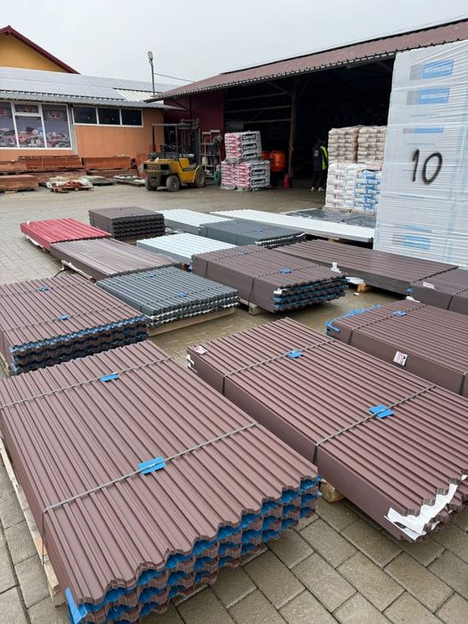 Sipca metalica din tabla 0.5mm H1250