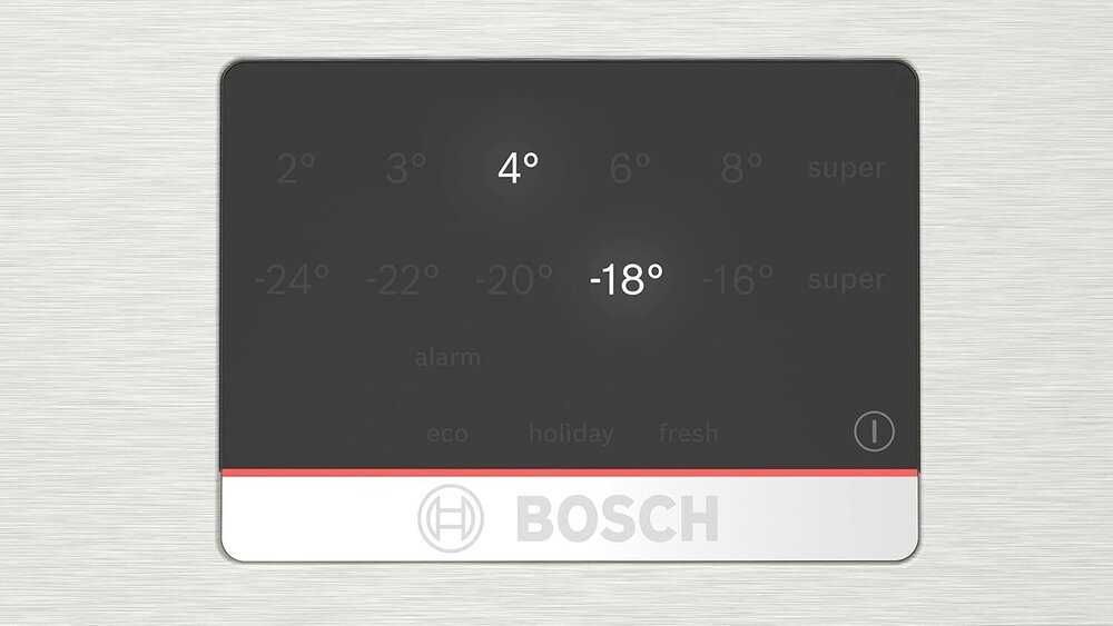 Хладилник с фризер BOSCH KGN39AIBT 203см.