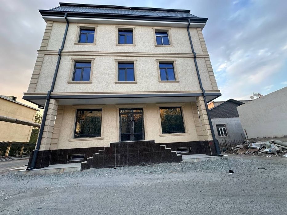 Travertin Marmarino Sokil fasad Ishlari