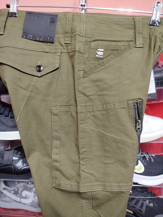 Оригинален панталон G-star Raw Zip 3D W33 W34 W38 нов карго