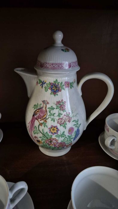 Нов порцеланов сервиз за кафе или чай от ГДР