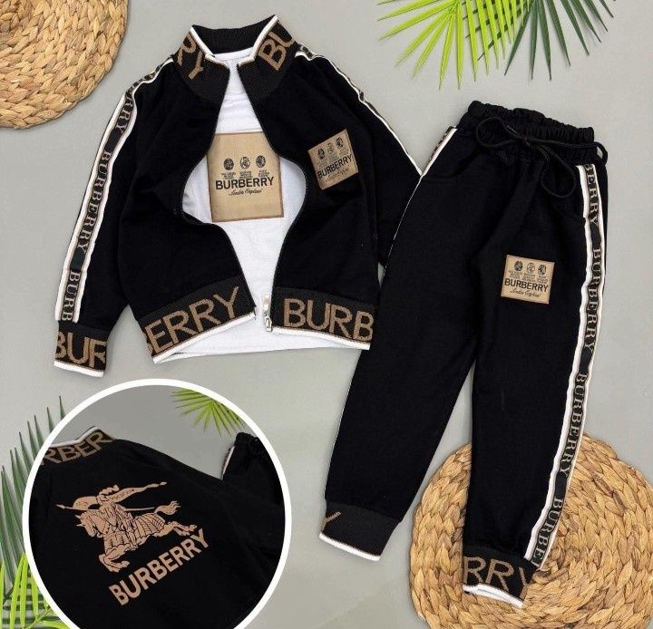 Compleuri copii, model unisex, 3 piese,logo brodat, varsta 3-12ani