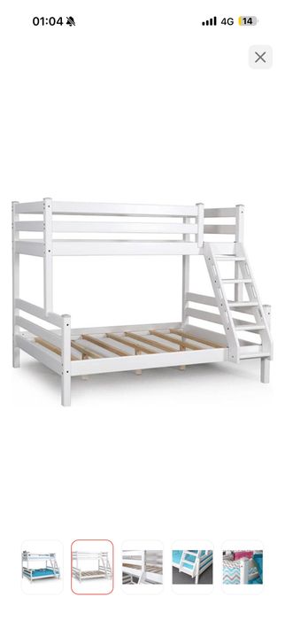 Двухярусная кровать Aia home Adel