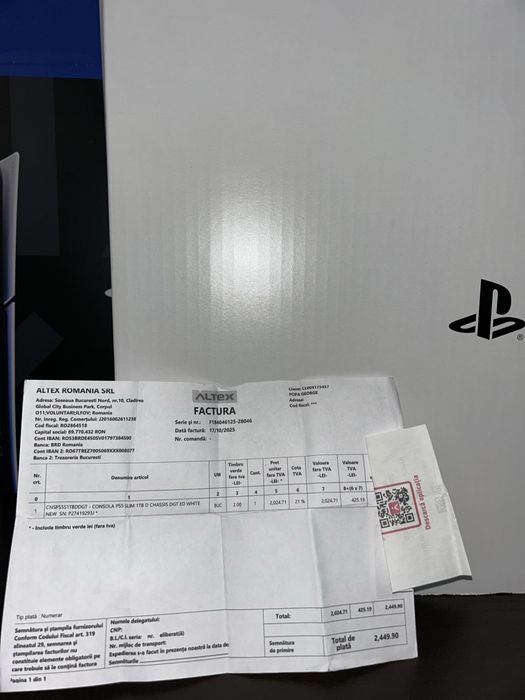 vand playstation 5 1T slim