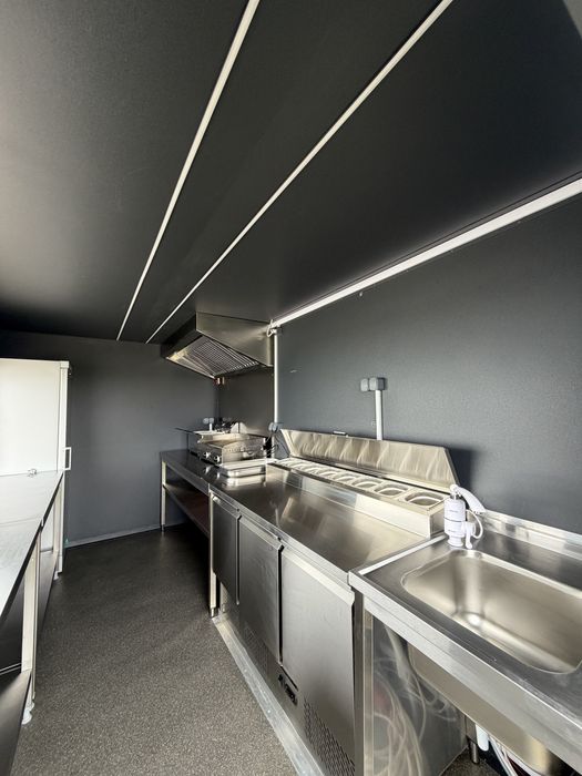 Rulota Burger , Rulota Comerciala Premium Street Food Echipata Complet