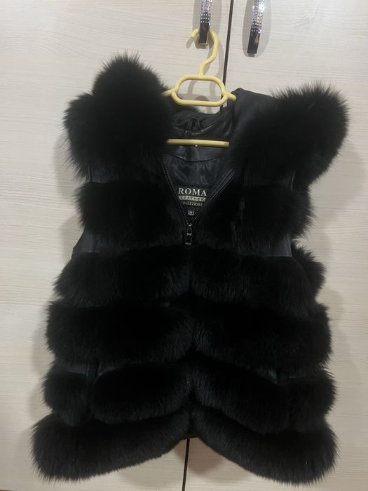 Vesta din blana naturala