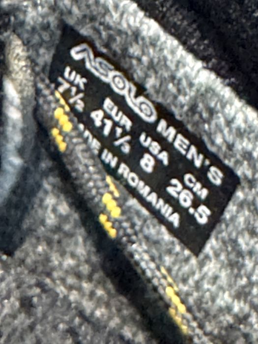 Туристически обувки ASOLO ACONCAGUA Gore-Tex.Номер 41.5