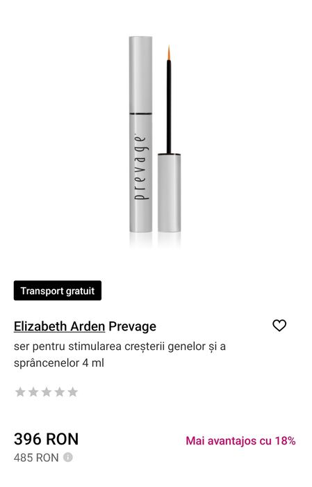 EA Prevage - Ser pentru stimularea cresterii genelor si a sprancenelor