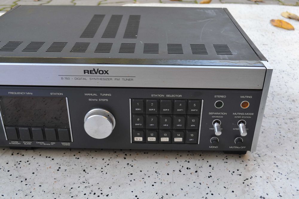 Tuner Revox B 760 Defect