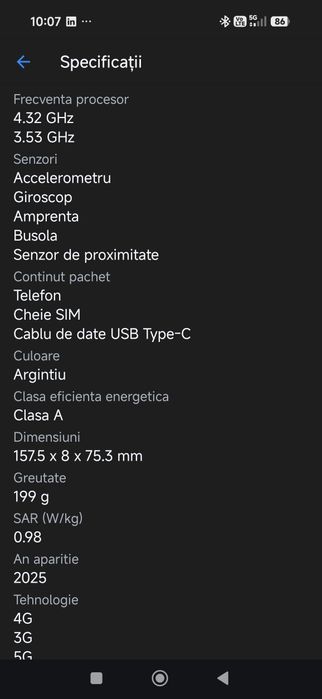 Vand Poco F8 Pro Gri cu garantie 2 ani