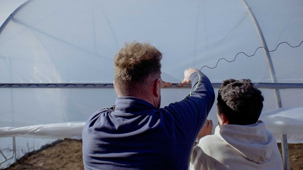 Solar gradina 4x10 complet echipat. Solar legume 4/10.