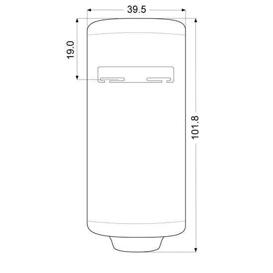 НЕРАЗОПАКОВАН НОВ бойлер TEDAN Ceramic INOX 80 литра, вертикален, неръждаем, 2.1 kW