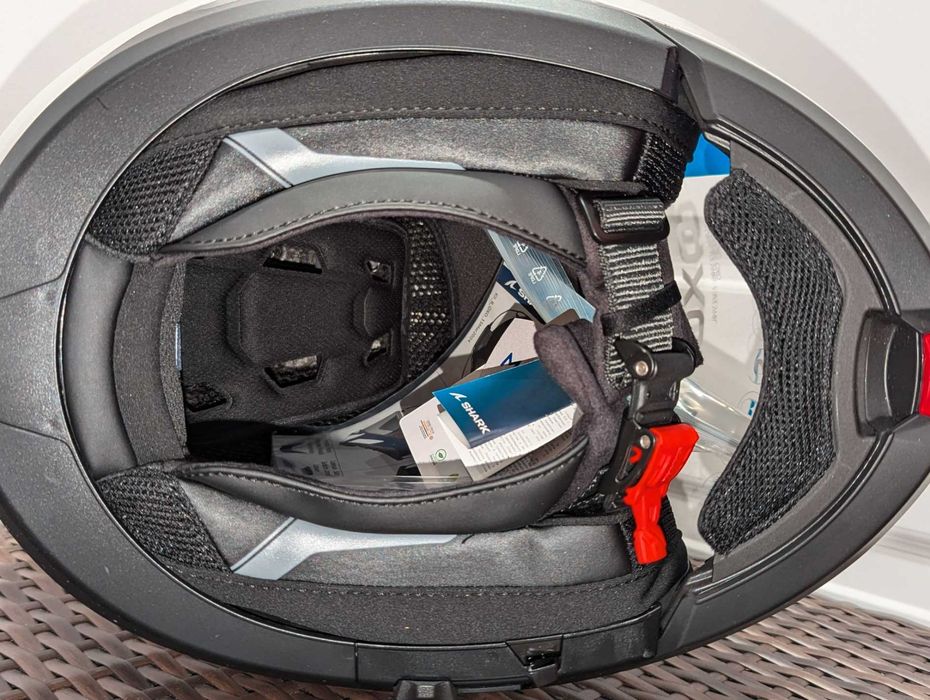 Casca moto Shark OXO, marime L - flip-back, ochelari de soare