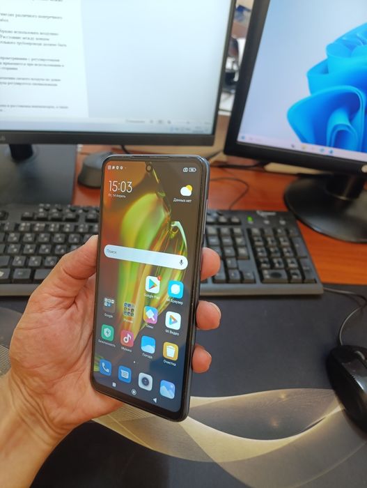 Redmi note 9pro 8/128gb ideal iwlawi zur aybi yuq tozza telefon