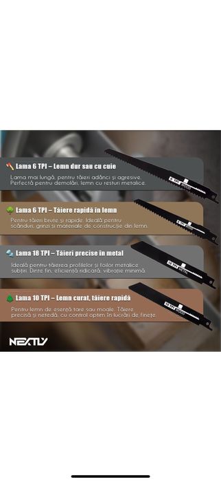 Fierastrau Electric Tip Sabie 2 Acumulatori 48V