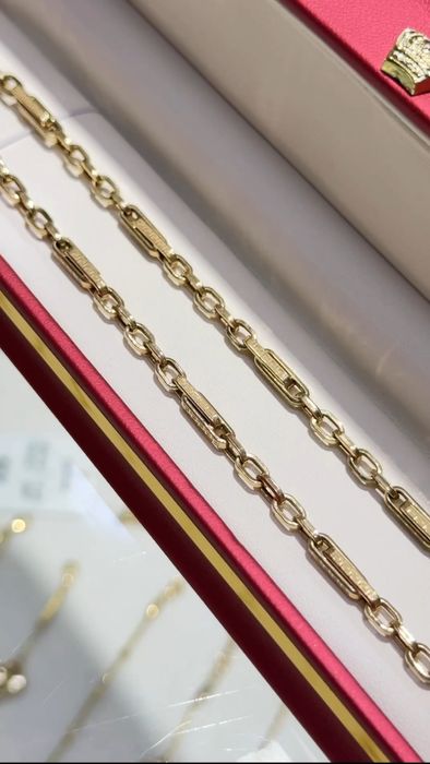 Золотое цепочка, Турецкая изделия, Versachi, проба 575, вес 9.89 р 55